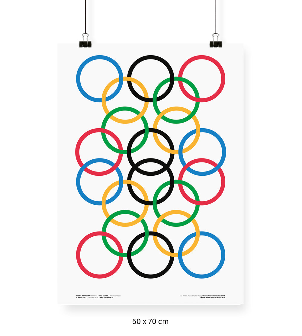 Anillos Primos - 50 x 70 cm