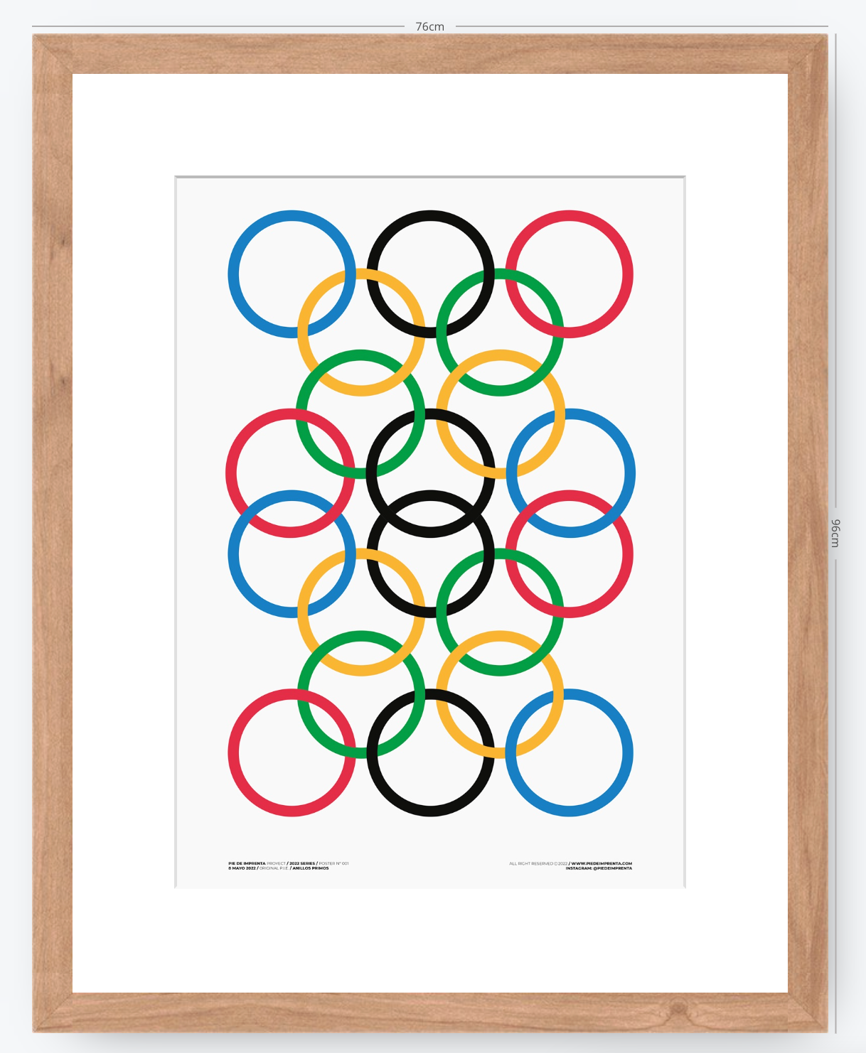 Anillos Primos - 50 x 70 cm