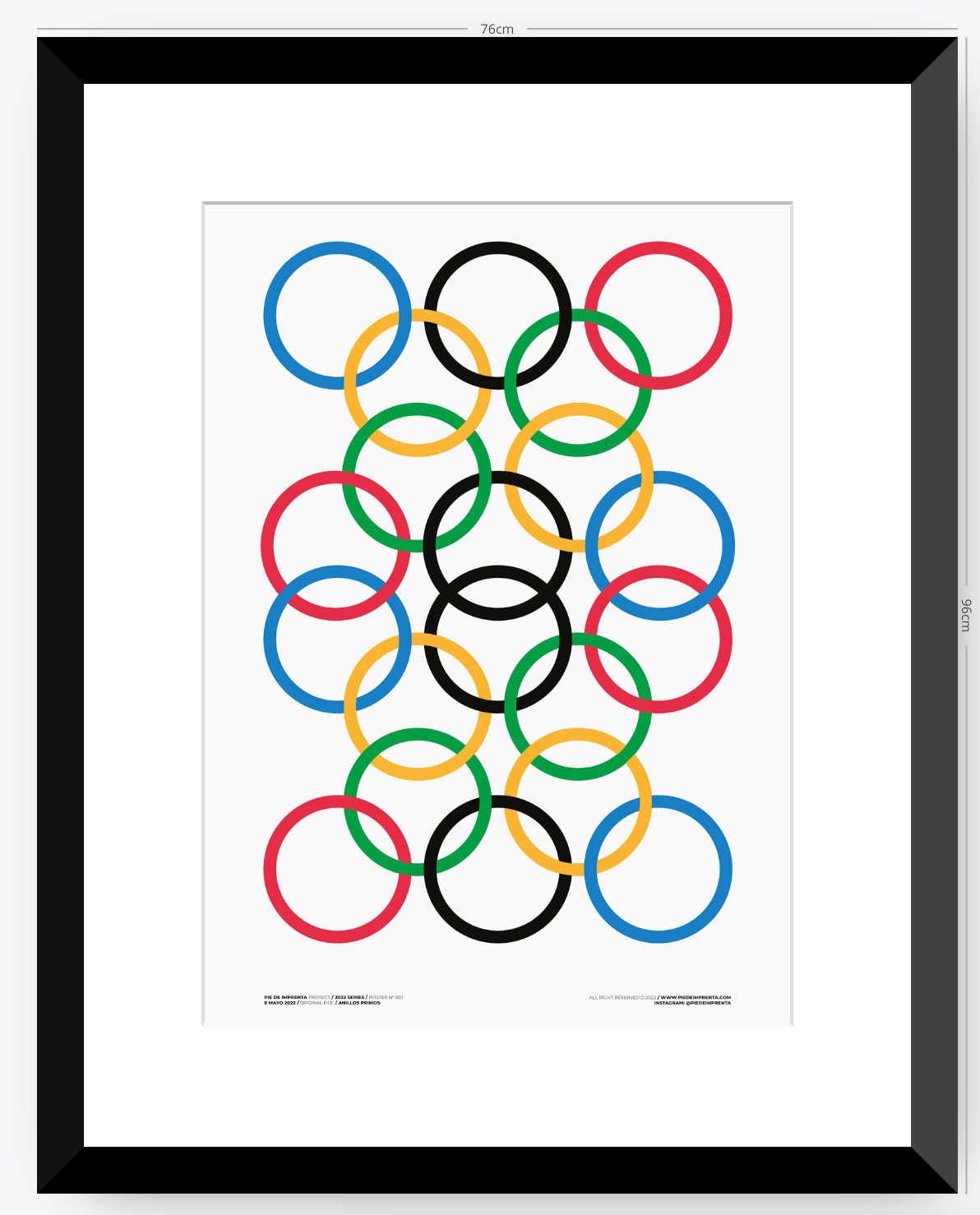 Anillos Primos - 50 x 70 cm