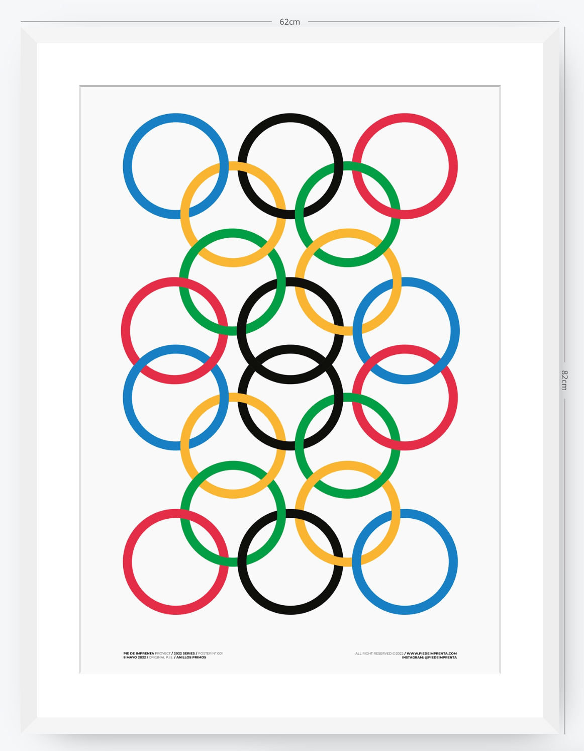 Anillos Primos - 50 x 70 cm