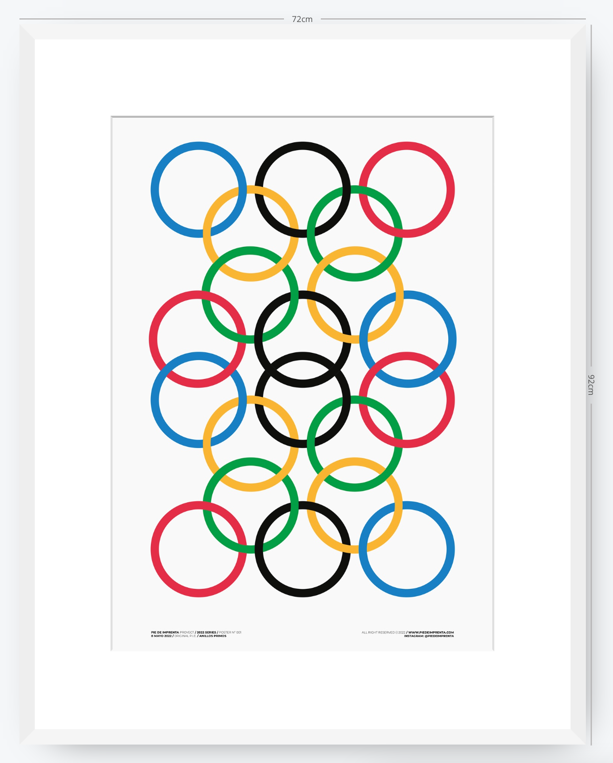 Anillos Primos - 50 x 70 cm