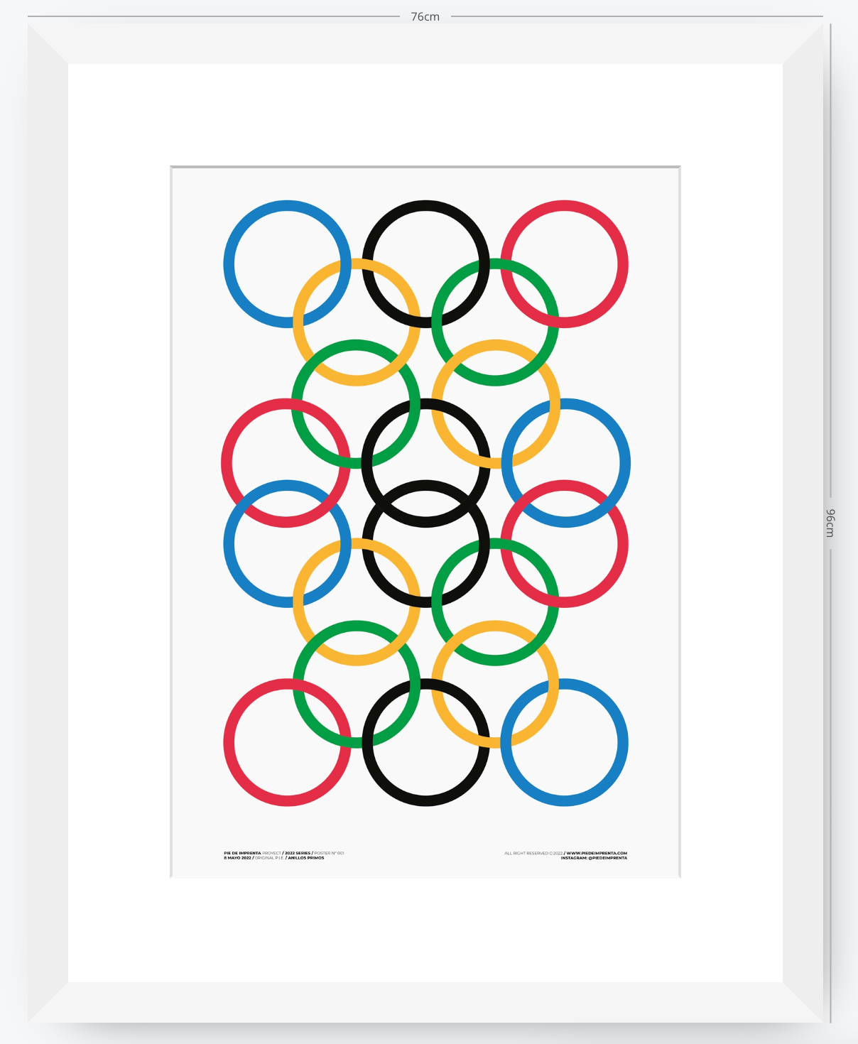 Anillos Primos - 50 x 70 cm