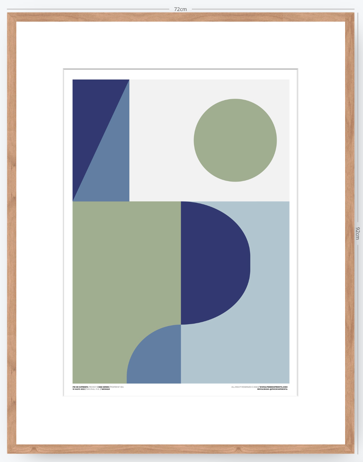 Weimar - 50 x 70 cm