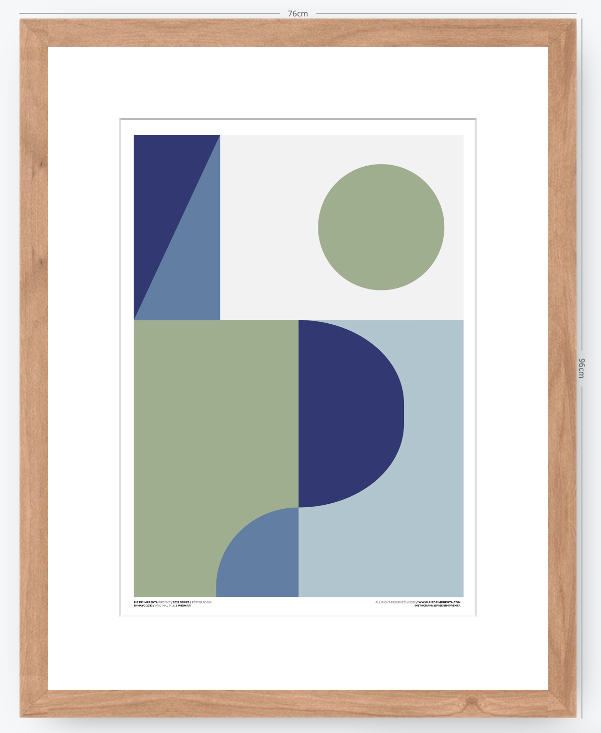 Weimar - 50 x 70 cm