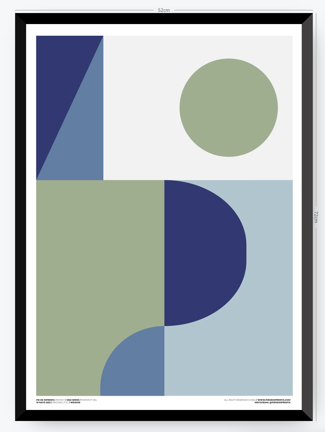 Weimar - 50 x 70 cm