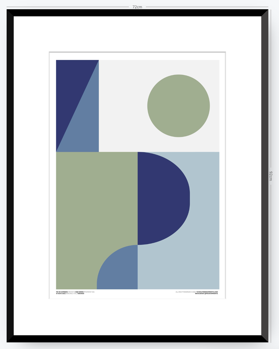 Weimar - 50 x 70 cm