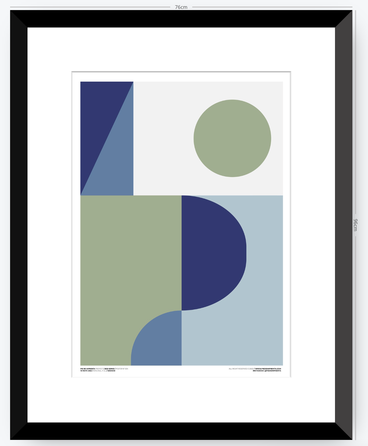 Weimar - 50 x 70 cm