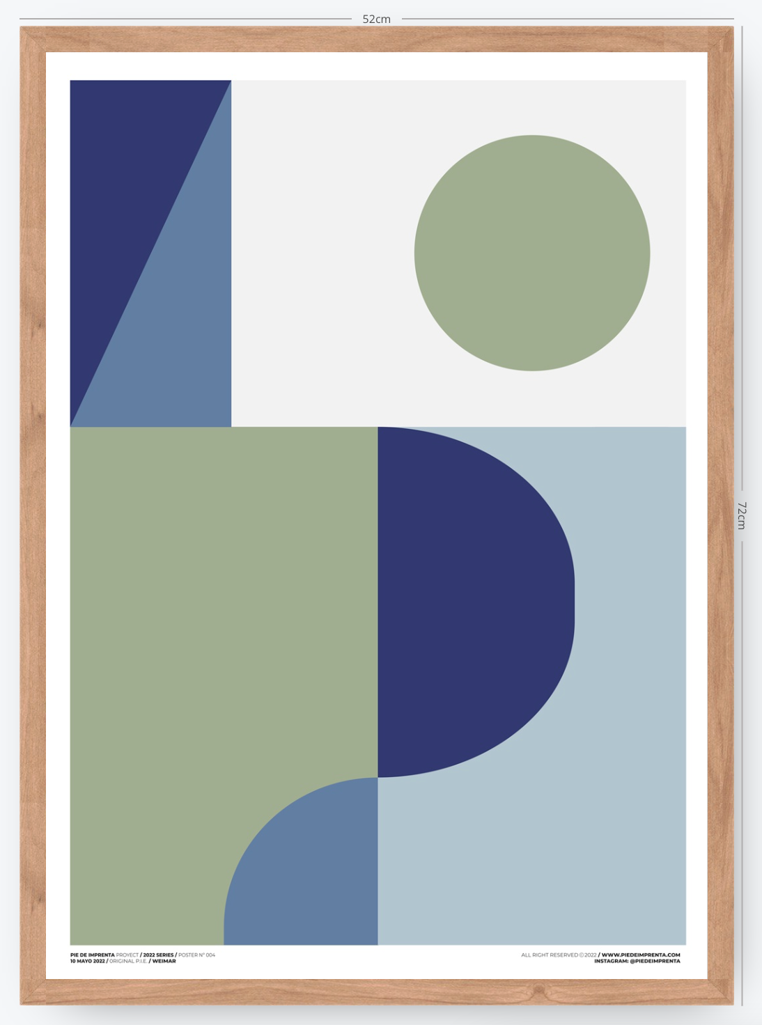 Weimar - 50 x 70 cm
