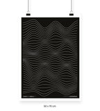 Ondas Blancas - 50 x 70 cm