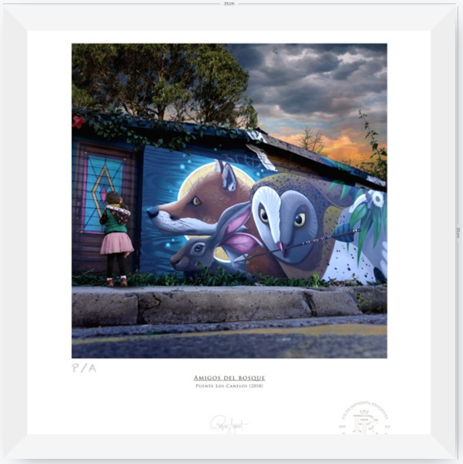 Amigos del Bosque - 32 x 37 cm