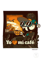 I Love mi Café - 33 x 48 cm