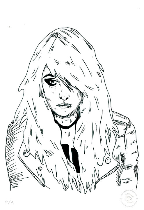 Tamara es una Punk - 33 x 48 cm