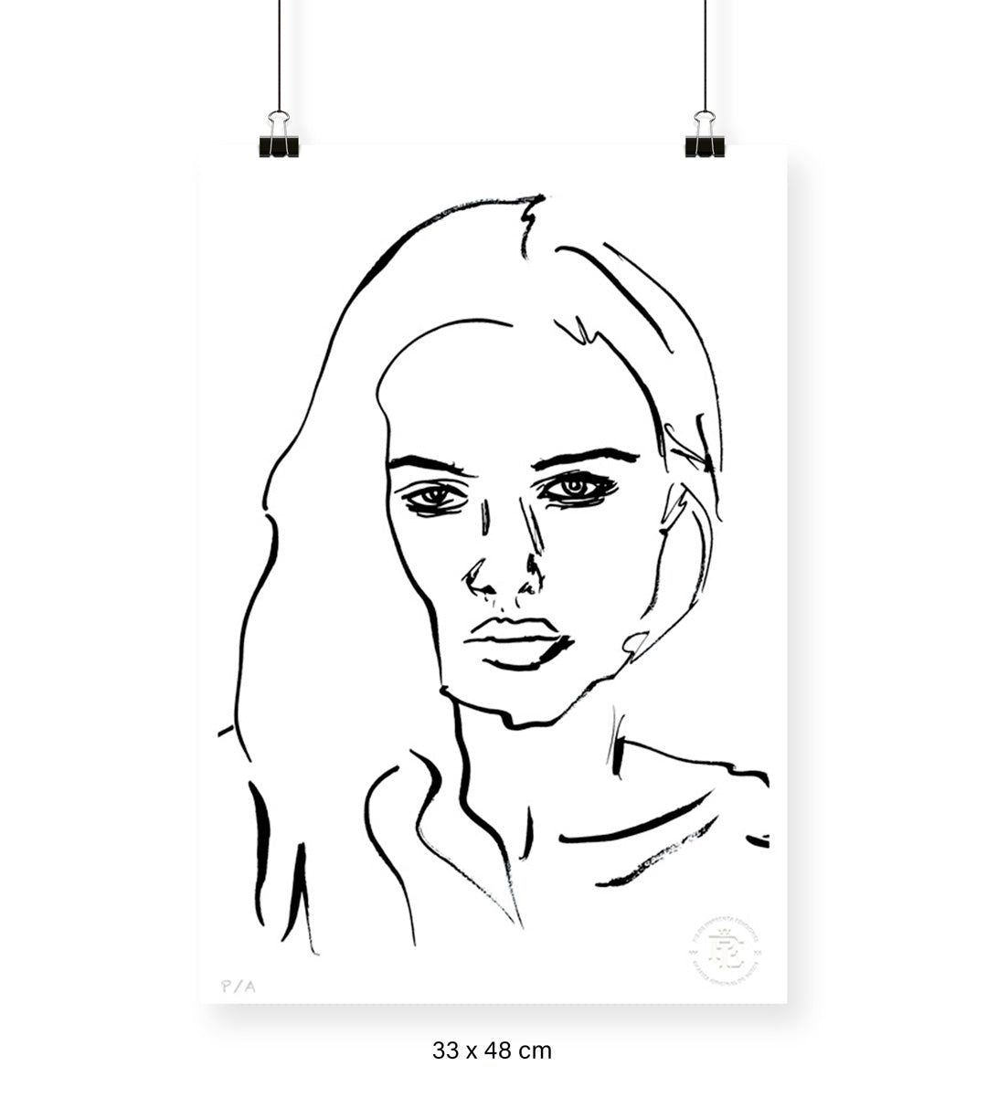 Daria 3 - 33 x 48 cm