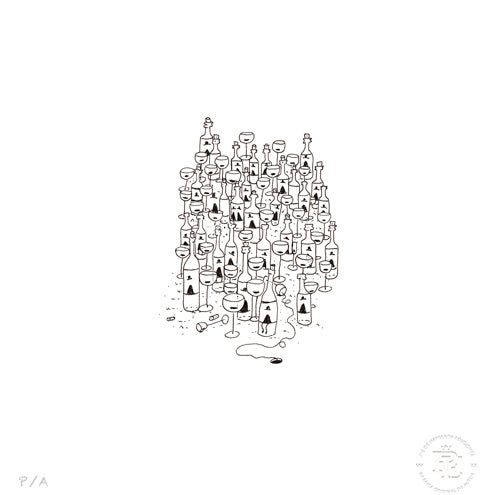 Botellas - 33 x 33 cm