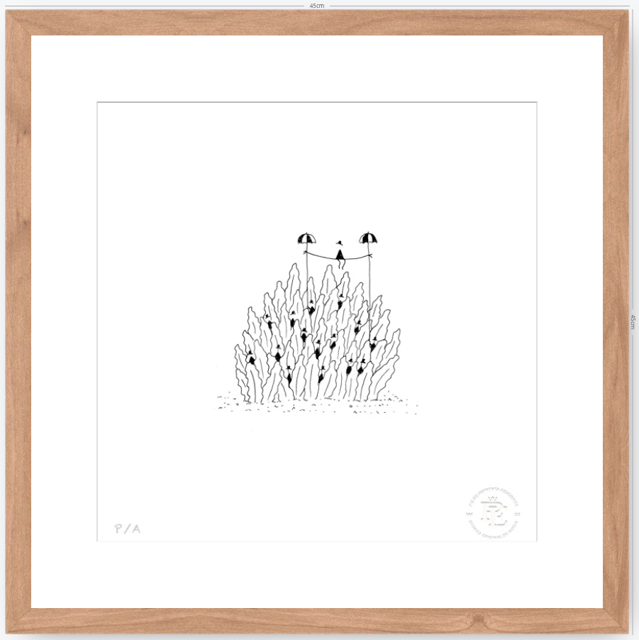 Plantas - 33 x 33 cm