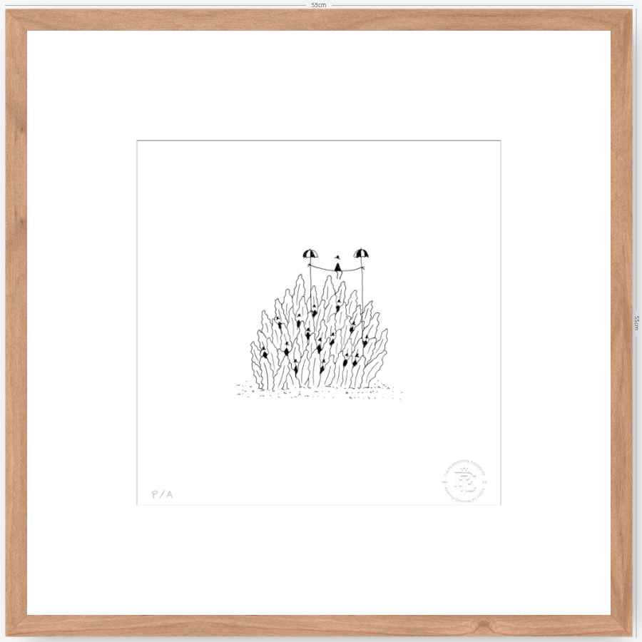 Plantas - 33 x 33 cm