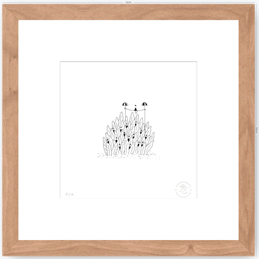 Plantas - 33 x 33 cm