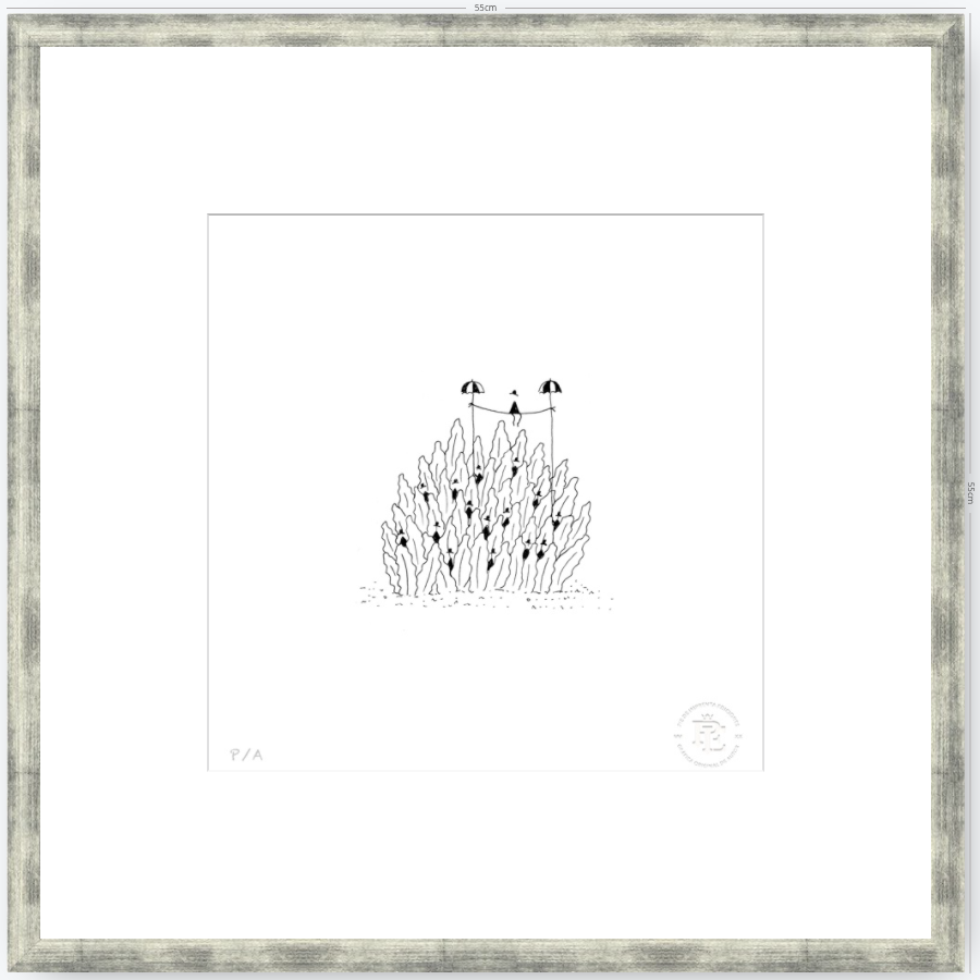 Plantas - 33 x 33 cm