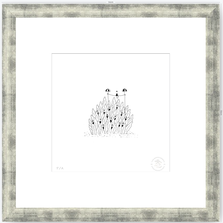 Plantas - 33 x 33 cm