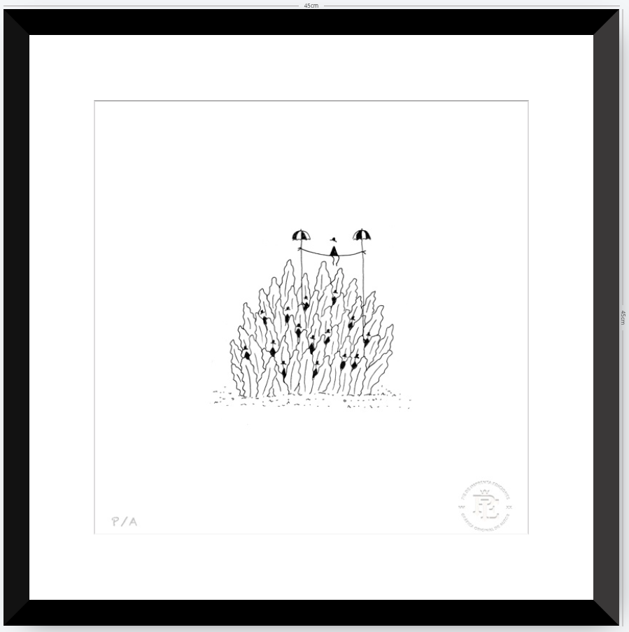 Plantas - 33 x 33 cm