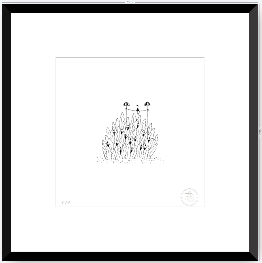 Plantas - 33 x 33 cm