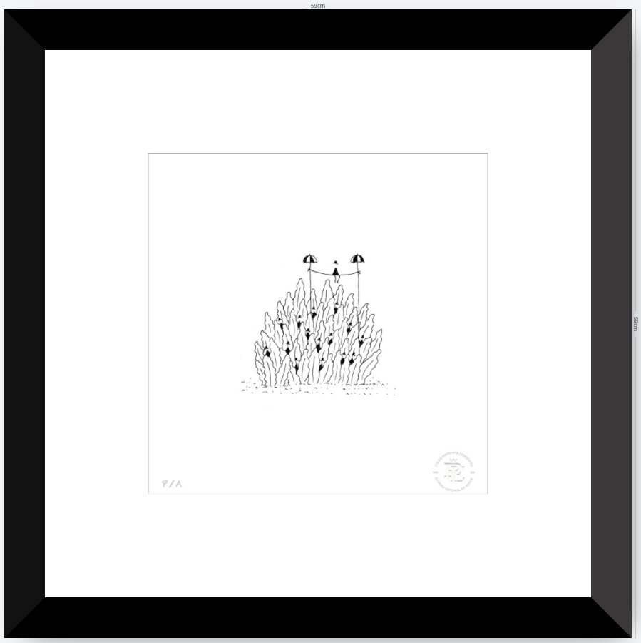 Plantas - 33 x 33 cm