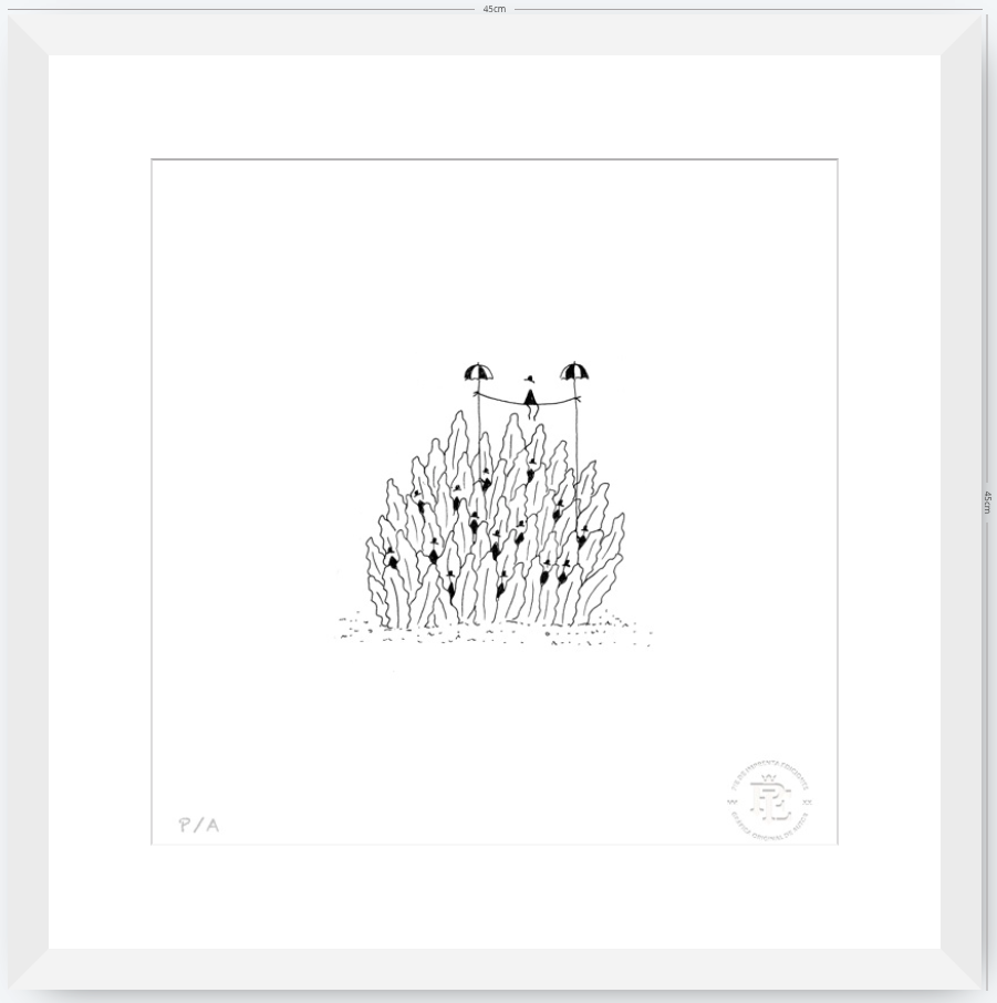 Plantas - 33 x 33 cm