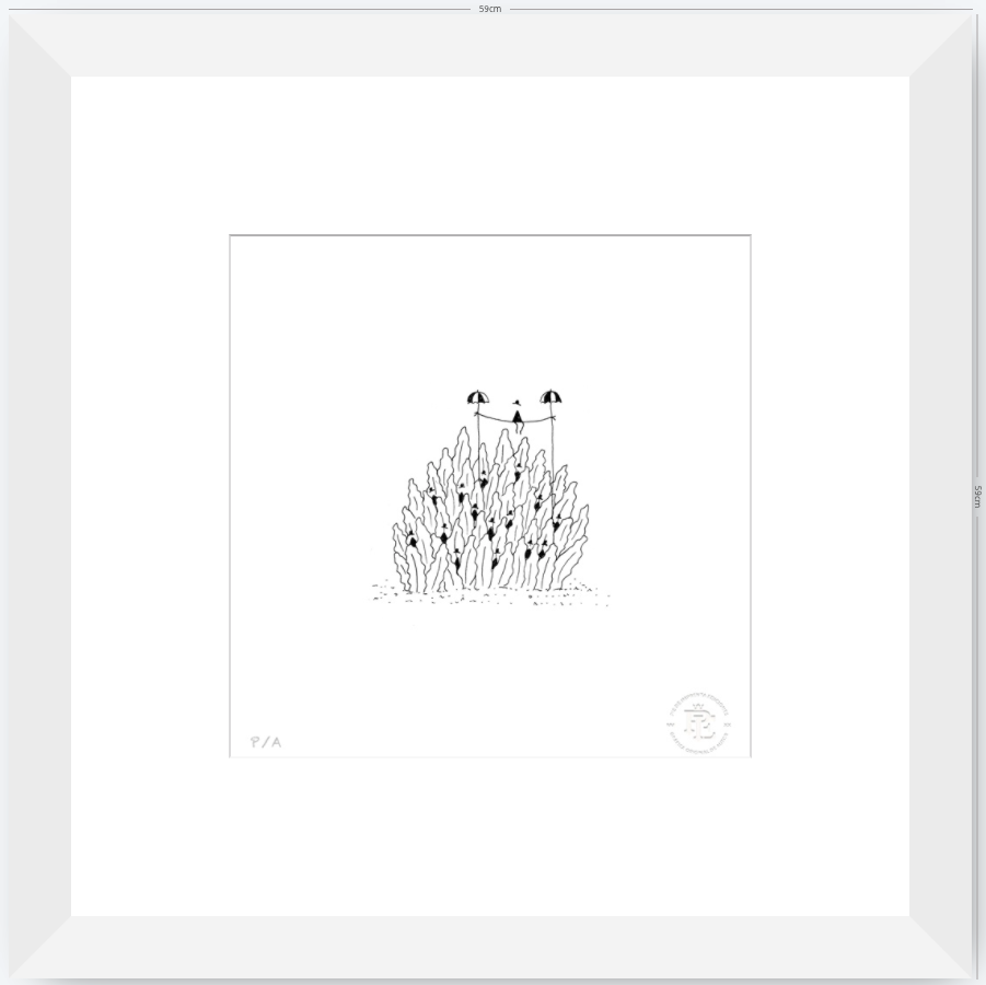 Plantas - 33 x 33 cm