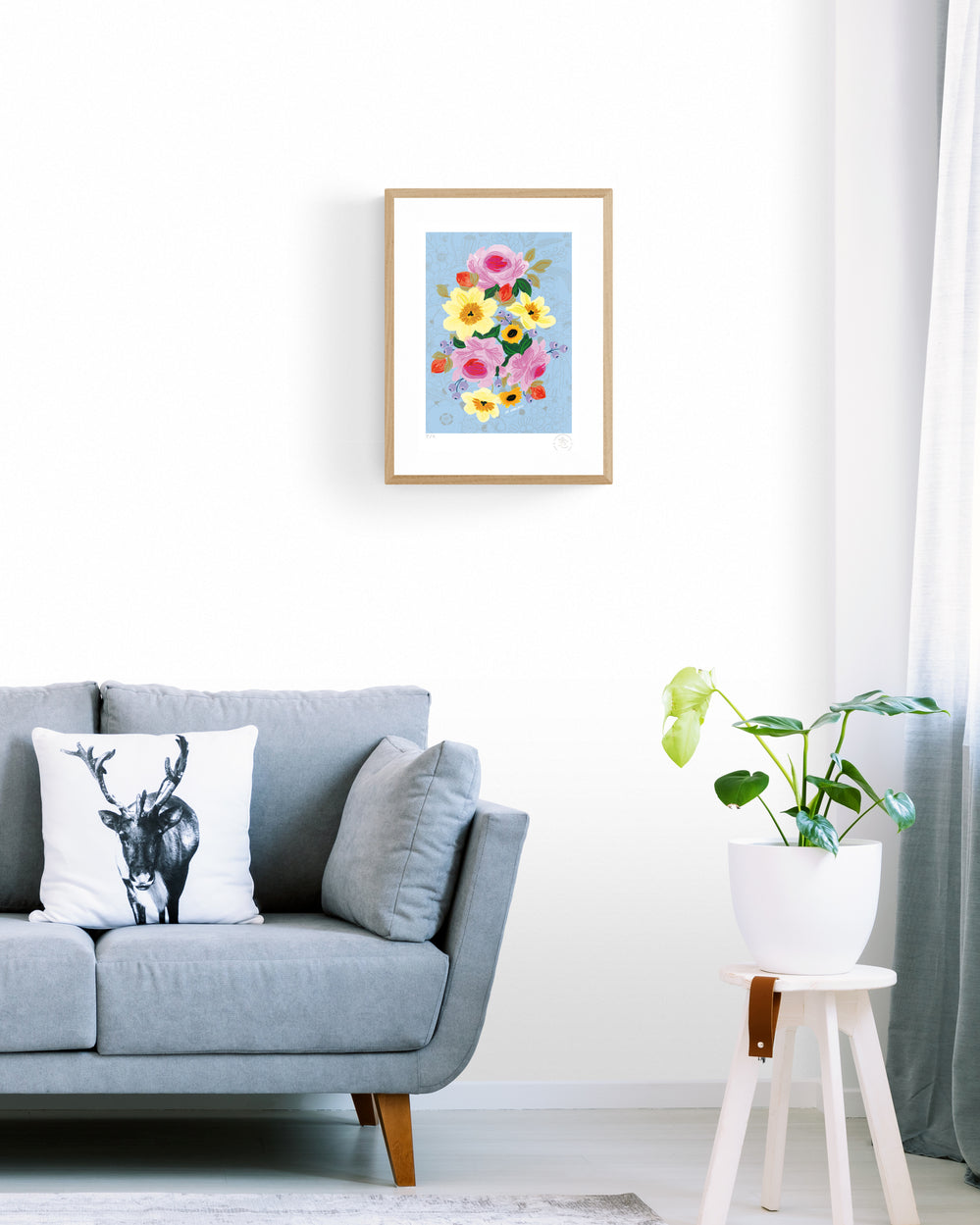 Racimo de Flores - 33 x 48 cm
