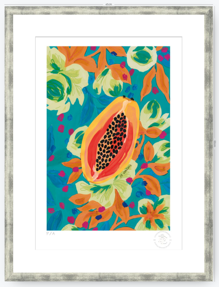 Papaya - 33 x 48 cm