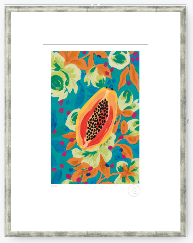 Papaya - 33 x 48 cm