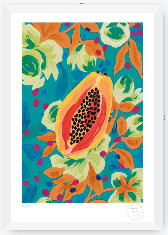 Papaya - 33 x 48 cm