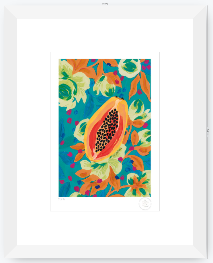 Papaya - 33 x 48 cm
