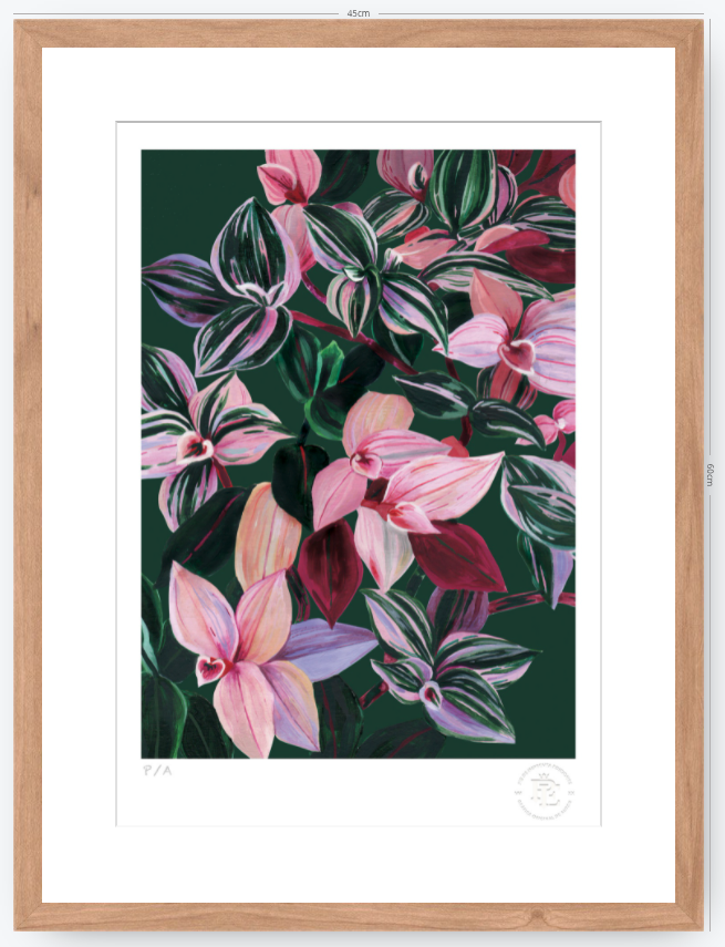 Tradescantia - 33 x 48 cm