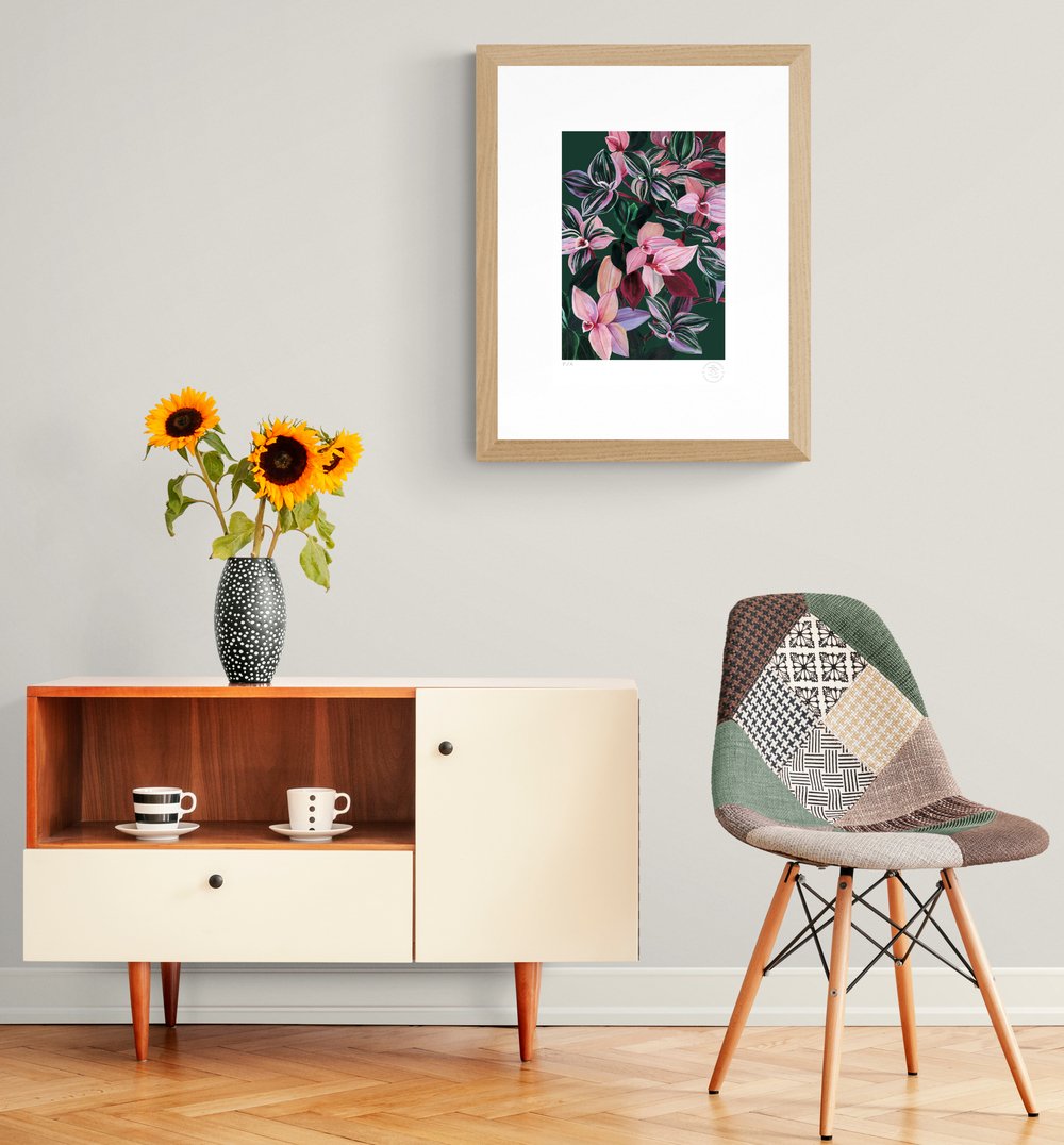 Tradescantia - 33 x 48 cm
