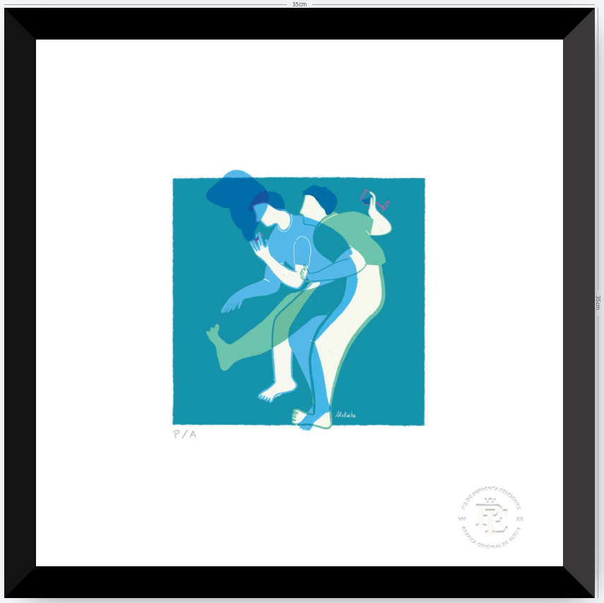 Ritmo - 33 x 33 cm
