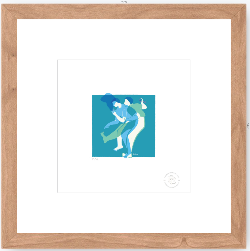 Ritmo - 33 x 33 cm