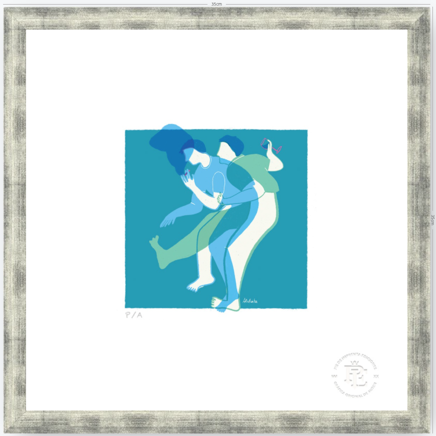 Ritmo - 33 x 33 cm