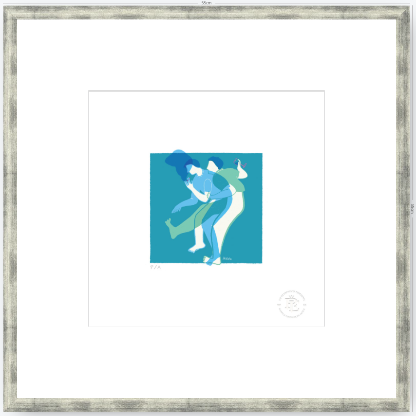 Ritmo - 33 x 33 cm
