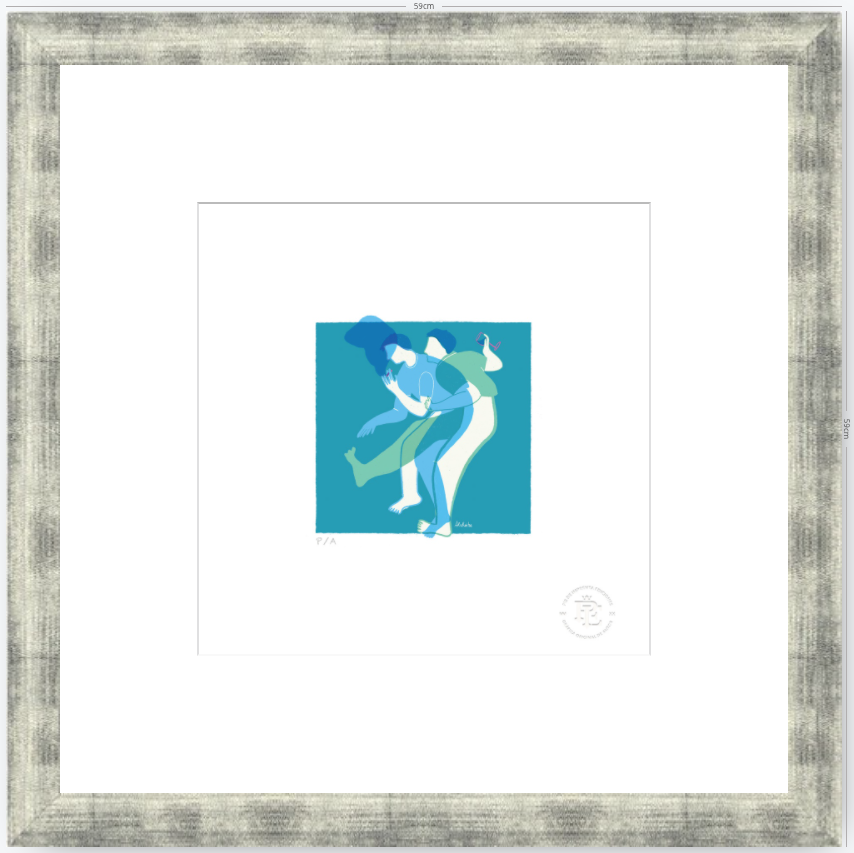 Ritmo - 33 x 33 cm