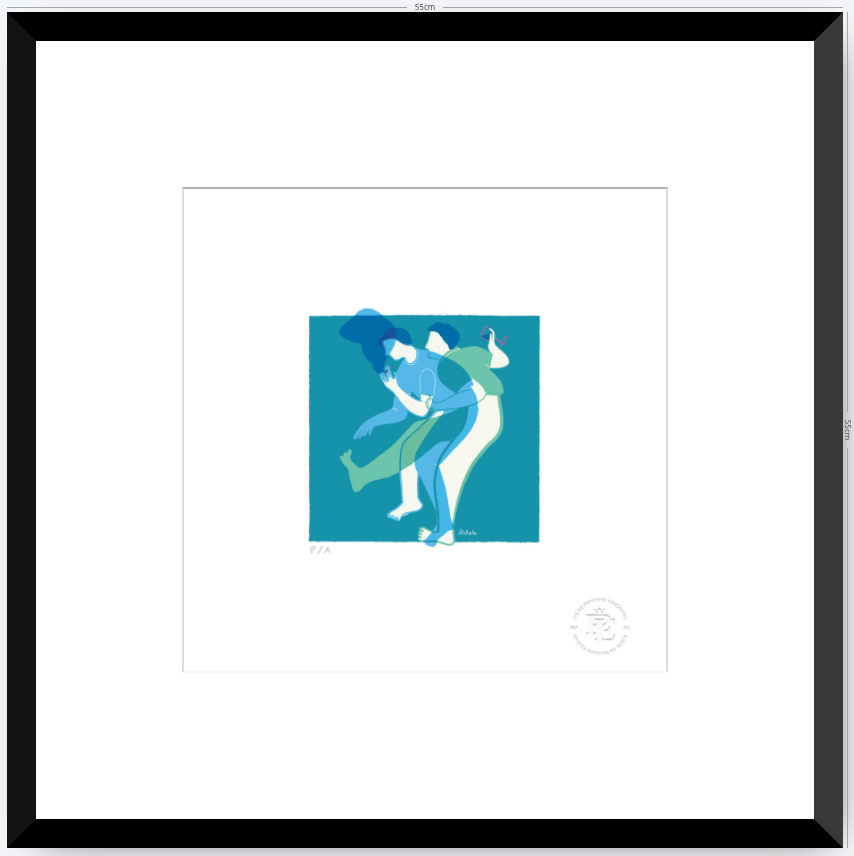 Ritmo - 33 x 33 cm