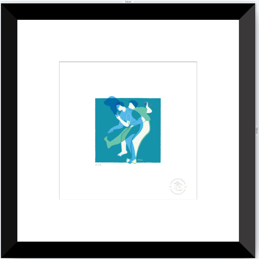 Ritmo - 33 x 33 cm