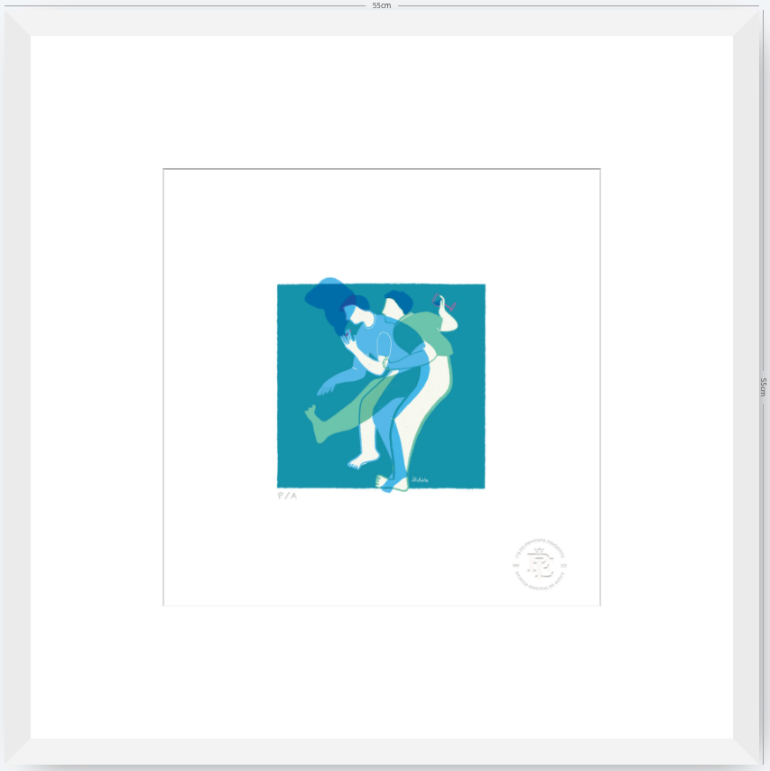 Ritmo - 33 x 33 cm