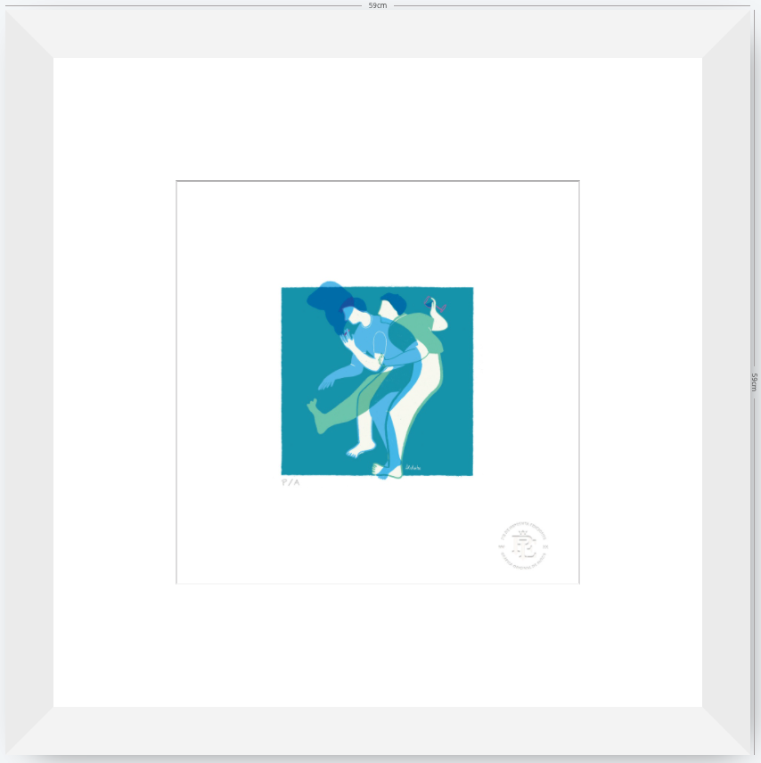 Ritmo - 33 x 33 cm