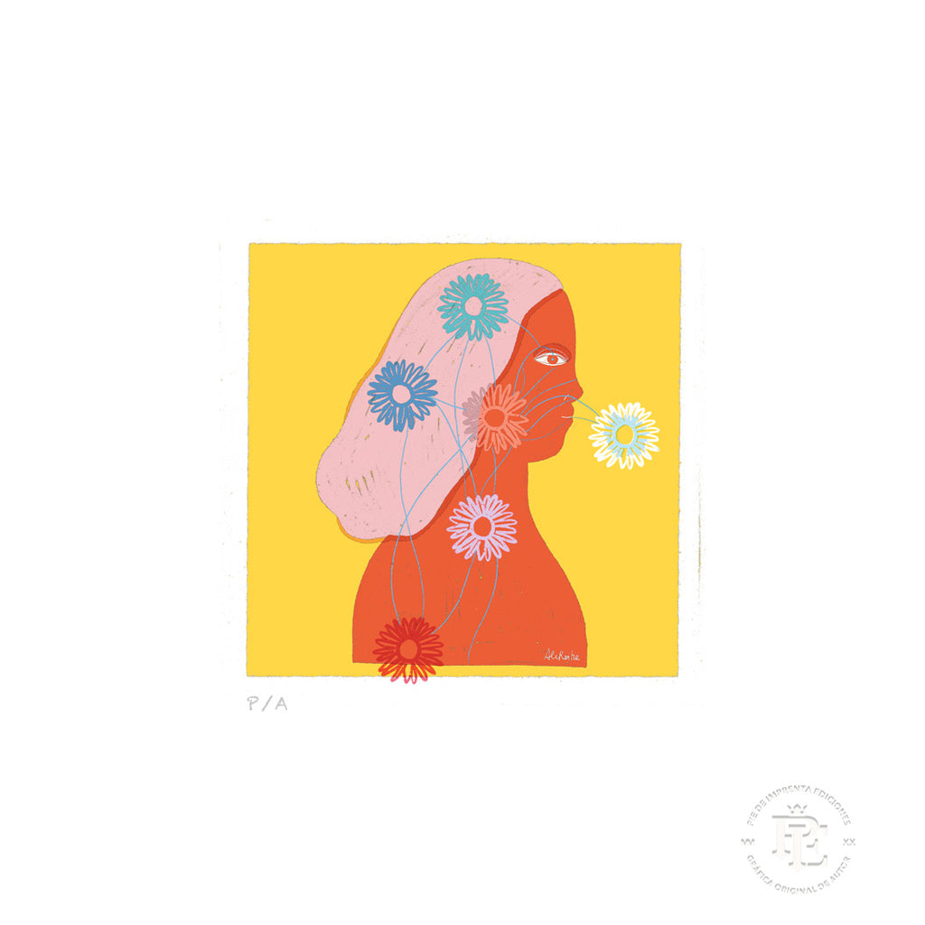 Covid de Primavera - 33 x 33 cm