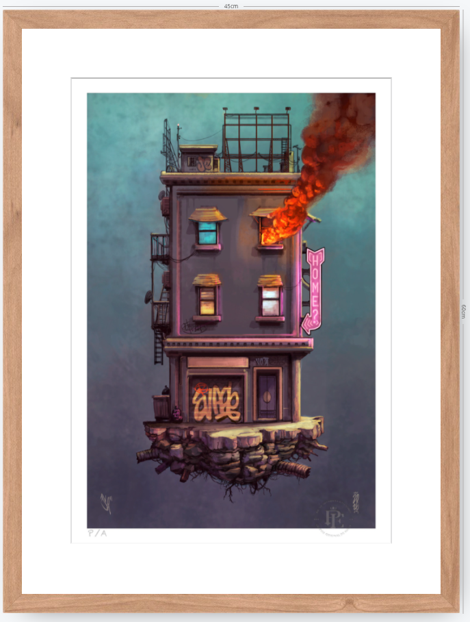 Home? - 33 x 48 cm