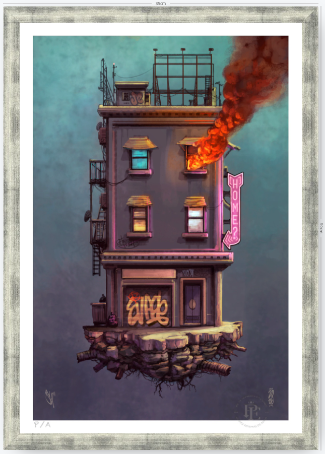 Home? - 33 x 48 cm