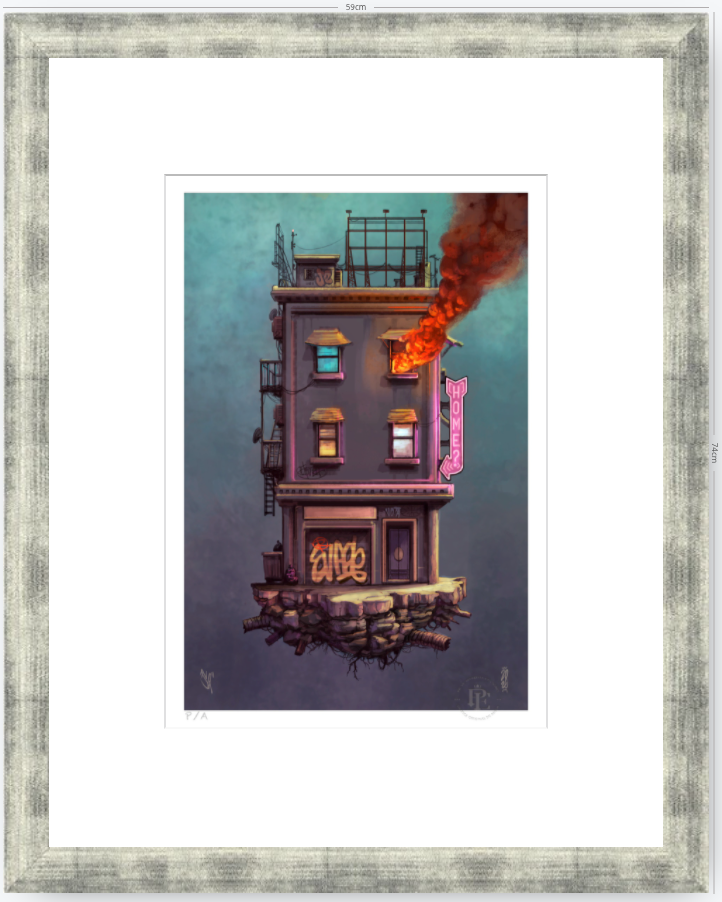 Home? - 33 x 48 cm