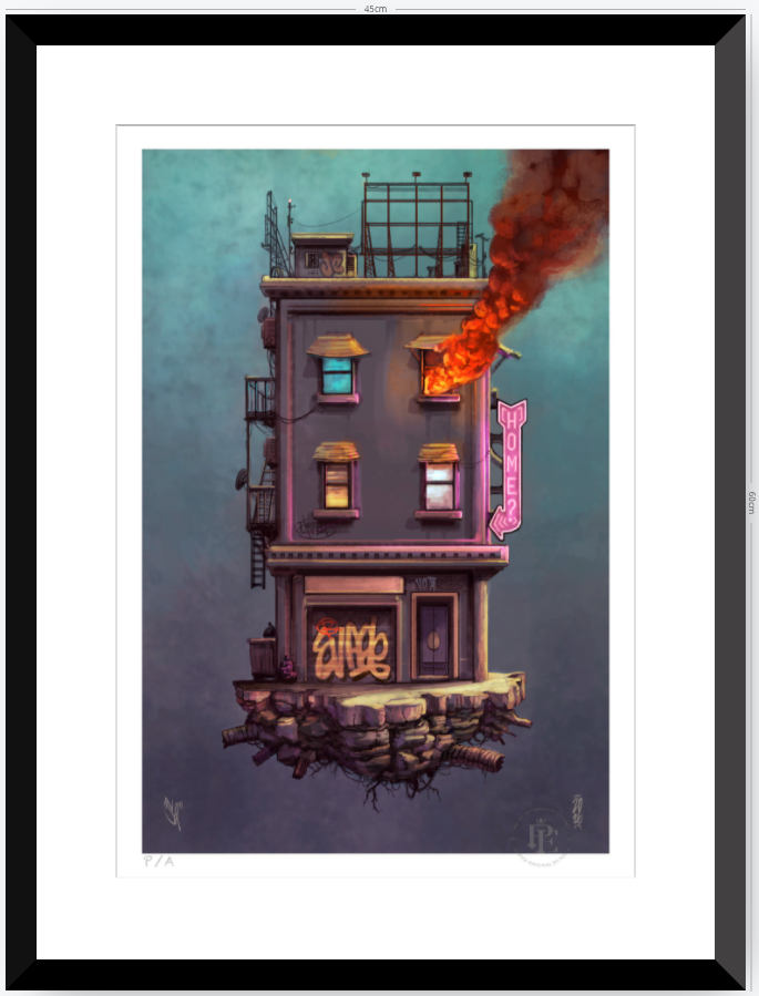 Home? - 33 x 48 cm