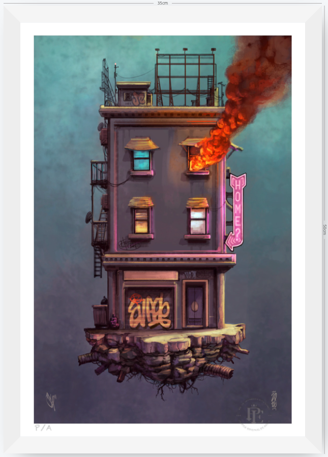 Home? - 33 x 48 cm